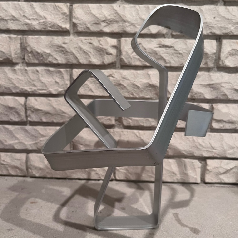 Dan Murphy Embrace I Vintage MCM aluminum sculpture